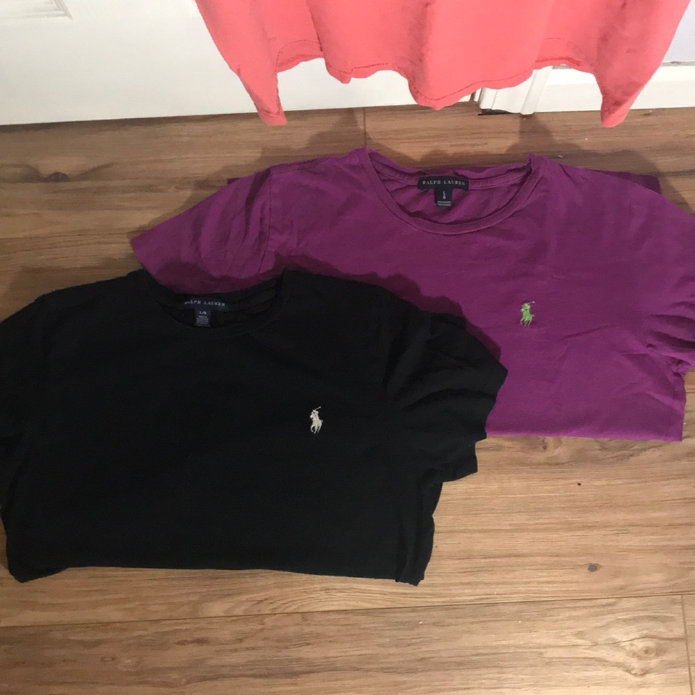 BUNDLE::2 Ralph Lauren basic polo shirts